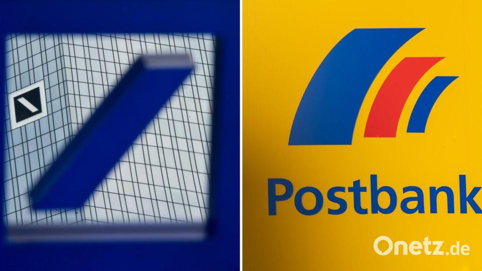 Die Deutsche Bank hat die Postbank 2018 vollständig rechtlich integriert. (Symbolbild) Bild: A. Dedert/M. Skolimowska/dpa