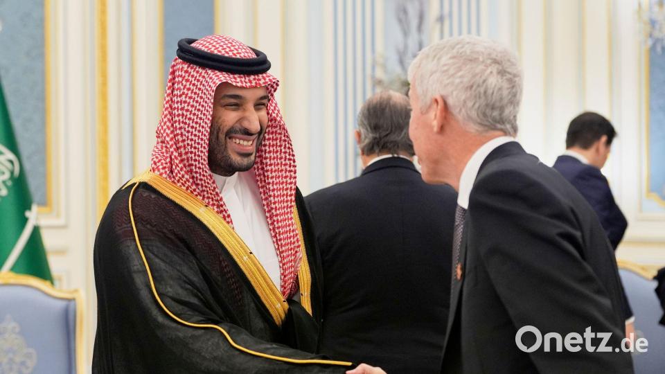 Saudi-Arabien treibt Pläne für ein Atomprogramm seit Jahren voran. (Archivbild) Bild: Alex Brandon/AP/dpa