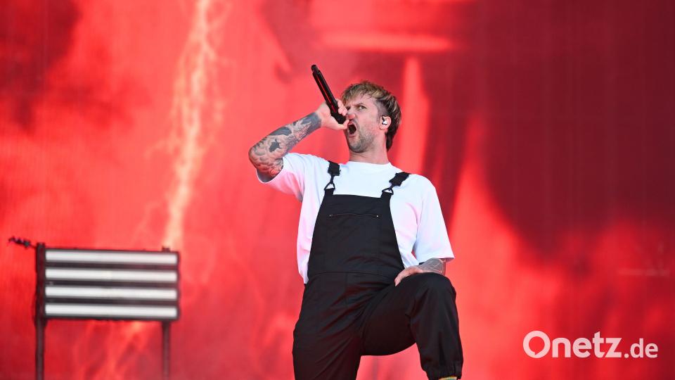 Der Auftritt von Electric Callboy ist ein Kracher am Festivalfreitag. Bild: Tobias Schwarzmeier