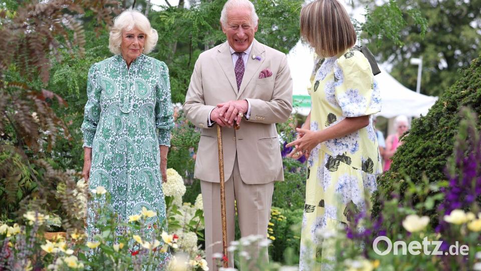 Charles und Camilla besuchen die Sandringham Flower Show Bild: Chris Jackson/PA Wire/dpa