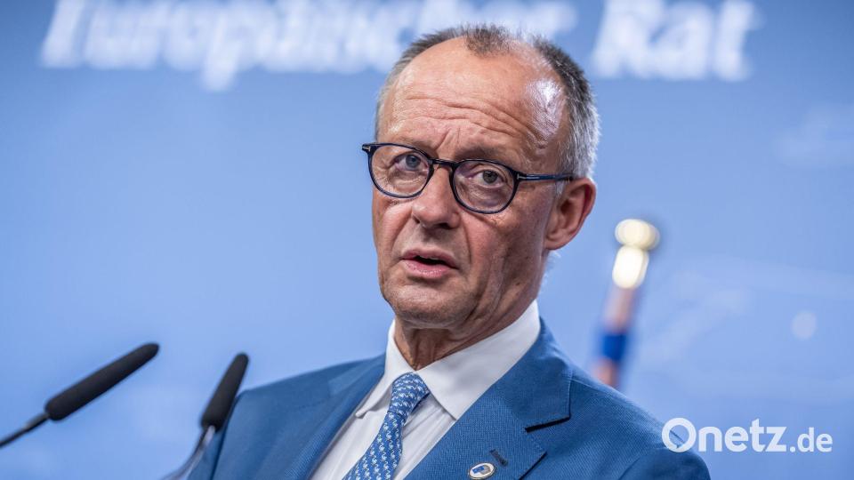 Bundeskanzler Friedrich Merz (CDU) sprach angesichts der ausgelaufenen Übergangsregelung von einem schweren „Rückschlag für den Schutz unserer Kinder“. (Archivbild) Bild: Michael Kappeler/dpa