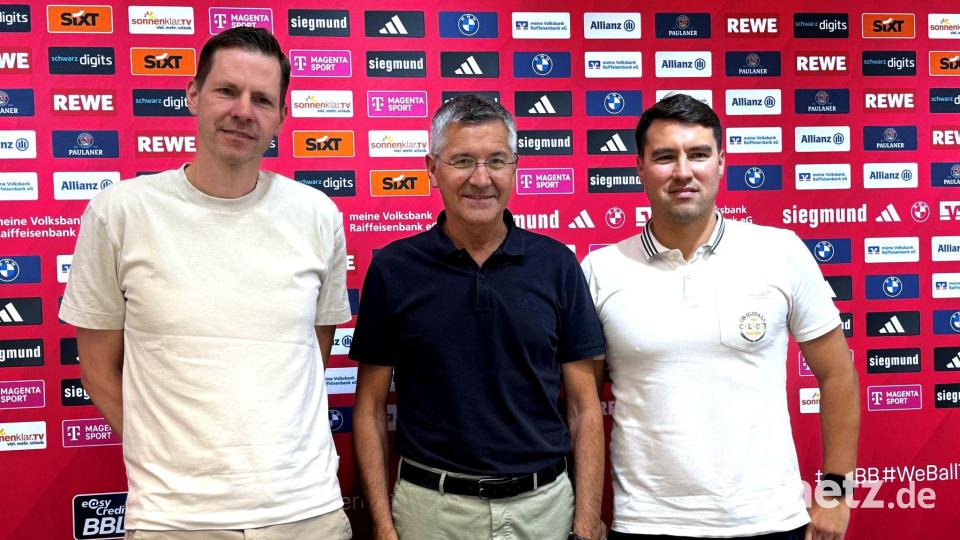 Die Macher der Bayern-Basketballer hoffen auf eine erfolgreiche Saison. Bild: Christian Kunz/dpa