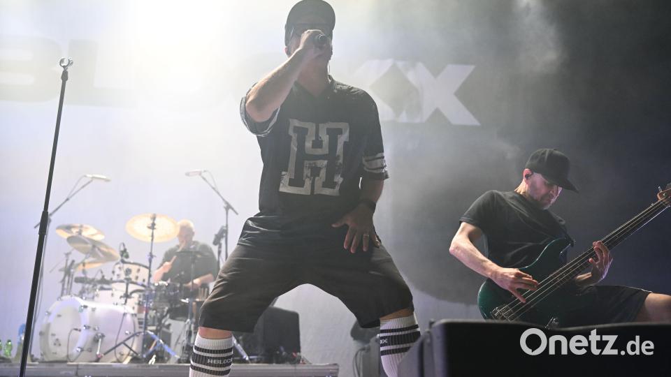 H-Blockx bringt die Orbit Stage zu später Stunde zum Toben. Bild: Tobias Schwarzmeier