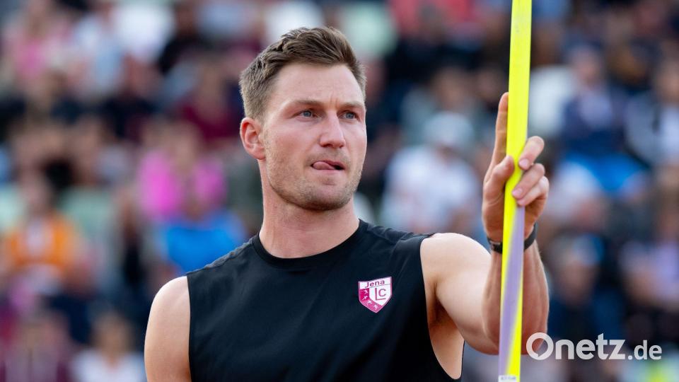 Nach Jahren zurück auf der internationalen Bühne: Olympiasieger Thomas Röhler. (Archivbild) Bild: Sven Hoppe/dpa