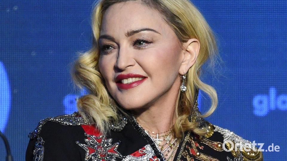 Popstar Madonna (67) erhält Lob von ihrer Freundin für ihre gut erzogenen Kinder. (Archivbild) Bild: Evan Agostini/AP/dpa