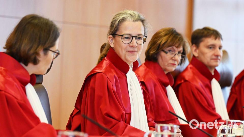 Die Vizepräsidentin des Gerichts, Ann-Katrin Kaufhold, eröffnete die Verhandlung im Februar. (Archivbild) Bild: Uli Deck/dpa