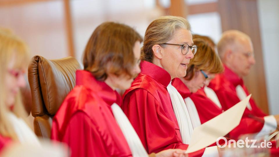 Der Zweite Senat um die Vorsitzende Richterin Ann-Katrin Kaufhold hat einstimmig entschieden. Bild: Uwe Anspach/dpa