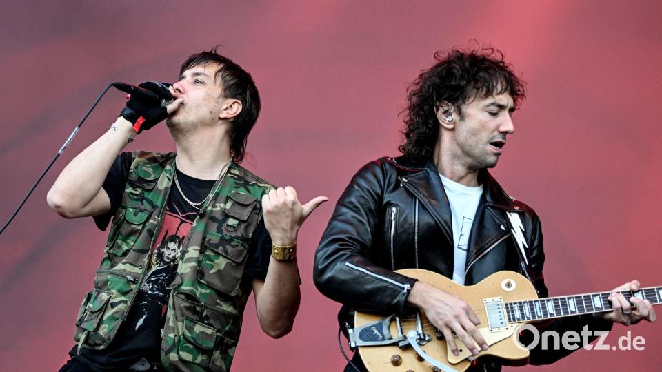 Haben ihr siebtes Album veröffentlicht: The Strokes. (Archivbild) Bild: Britta Pedersen/dpa