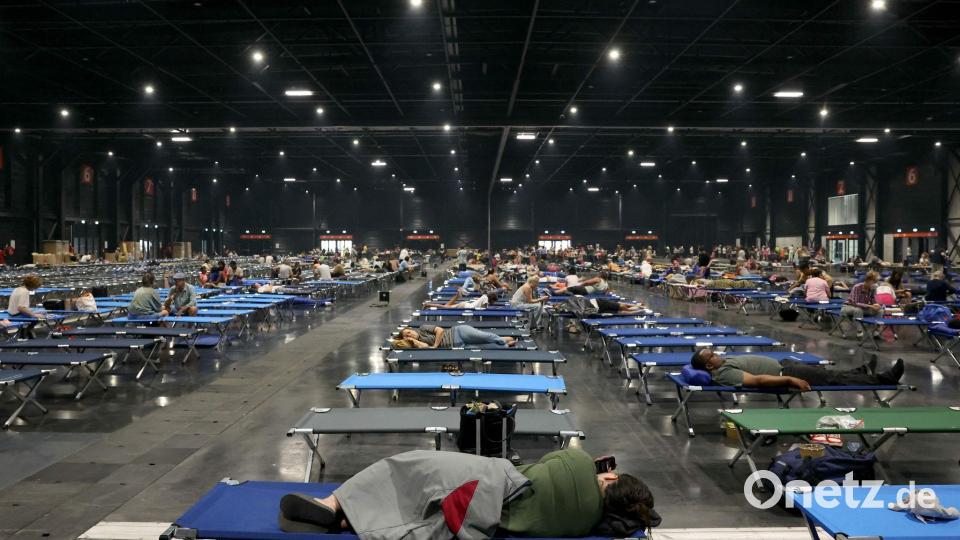 Allein in der Region um Bordeaux wurden mindestens 110.000 Menschen vor den Flammen in Sicherheit gebracht. Weitere Evakuierungen wurden angeordnet. Bild: Alain Jocard/AFP/dpa