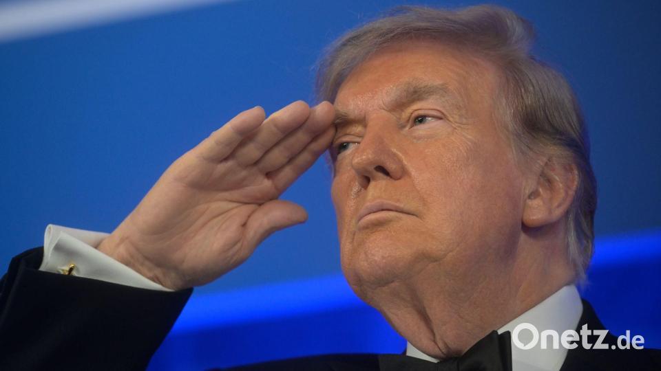 Laut Trump sind die USA weiter im Gespräch mit dem Iran. Bild: Rod Lamkey/AP/dpa