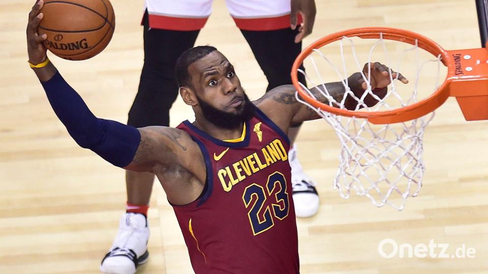 Auch eine Rückkehr nach Cleveland stand lange im Raum. (Archivbild) Bild: Frank Gunn/The Canadian Press/AP/dpa