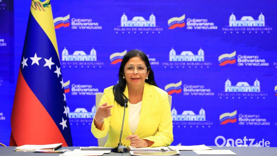 Die venezolanische Regierung unter Delcy Rodríguez hat den Austritt ihres Landes beim Internationalen Gerichtshof erklärt. (Archivbild) Bild: Jhonn Zerpa/Presidencia Miraflores/dpa