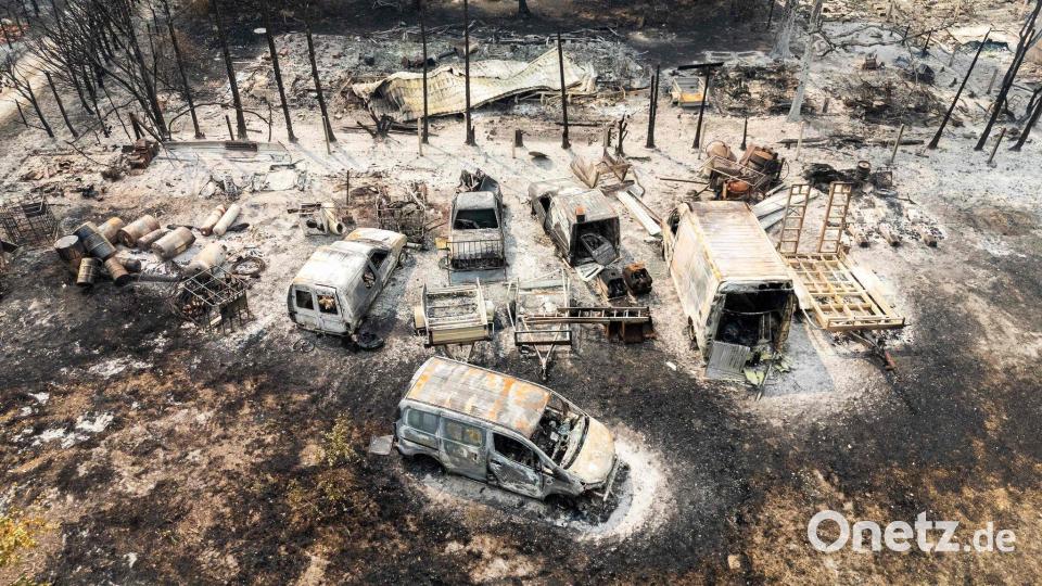 Waldbrände in Frankreich Bild: Florian Plaucheur/AFP/dpa