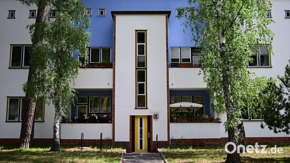 Die Waldsiedlung Zehlendorf galt während seiner Entstehung als revolutionär in Sachen sozialer Wohnbau. Bild: Sebastian Gollnow/dpa