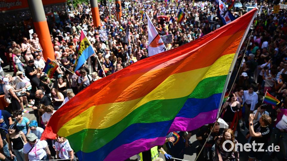 CSD in Berlin. Bild: Fabian Sommer/dpa