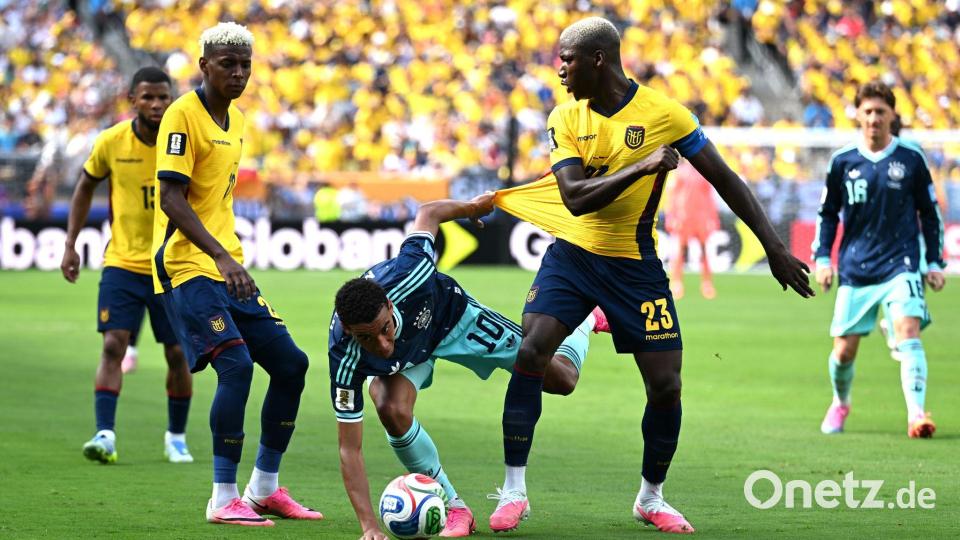 Deutschland verliert das letzte Gruppenspiel bei der WM gegen Ecuador mit 1:2. Bild: Federico Gambarini/dpa