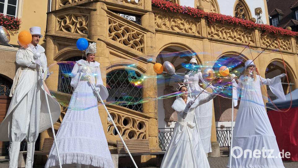"I Am Amberg" bringt Leben in die Innenstadt. Bild: Ina Bogner