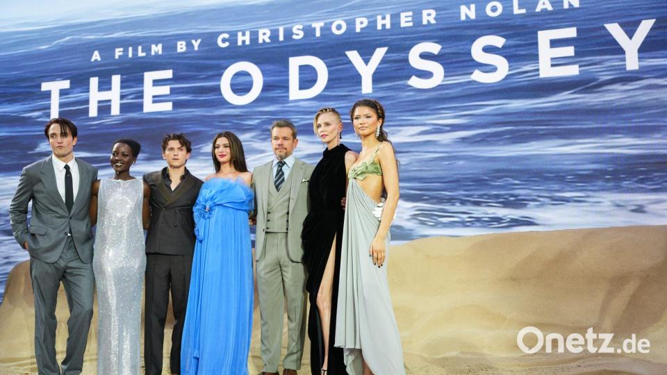 In Nolans top besetztem Film „Die Odyssee“ verkörpert Matt Damon den griechischen Helden Odysseus auf dessen jahrelanger Heimreise nach dem Trojanischen Krieg. (Archivbild) Bild: Scott A Garfitt/Invision/AP/dpa