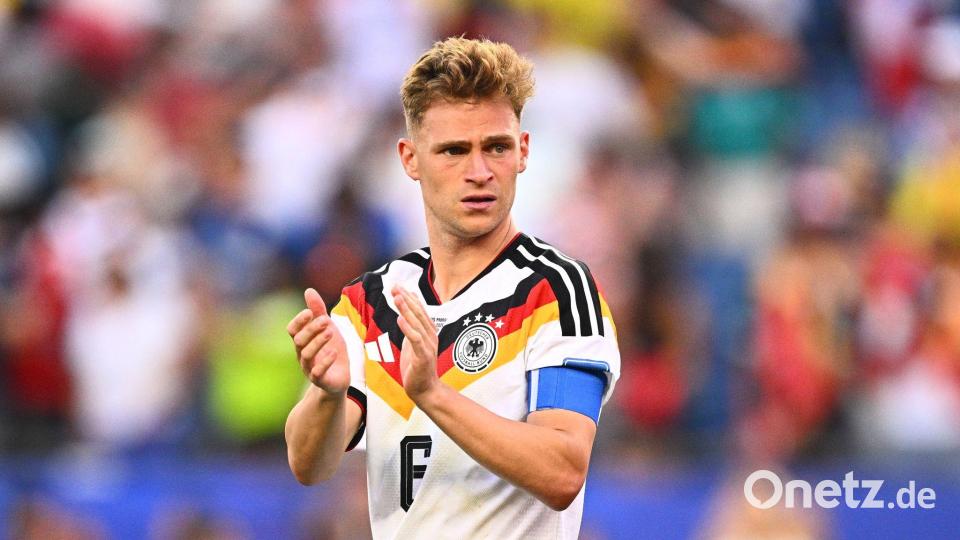 Soll weiter eine tragende Rolle in der DFB-Auswahl spielen: Kapitän Joshua Kimmich. (Archivbild) Bild: Tom Weller/dpa
