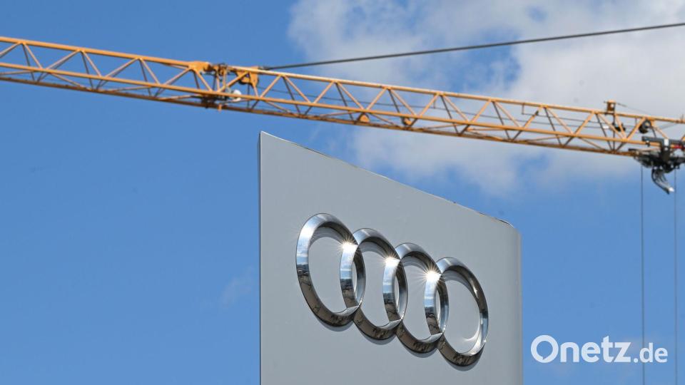 Audi kämpft mit Problemen, das macht sich auch in den Zahlen bemerkbar. (Archivbild) Bild: Bernd Weißbrod/dpa