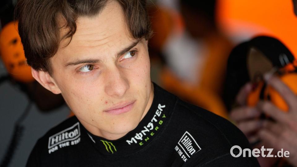 Oscar Piastri ist auf Carlos Sainz wirklich nicht gut zu sprechen. Bild: Darko Bandic/AP/dpa