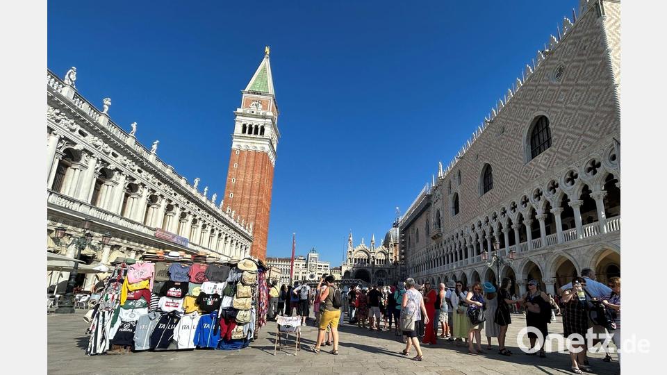 In diesem Jahr nahm Venedig mit dem Eintritt mehr als fünf Millionen Euro ein. (Archivbild) Bild: Christoph Sator/dpa