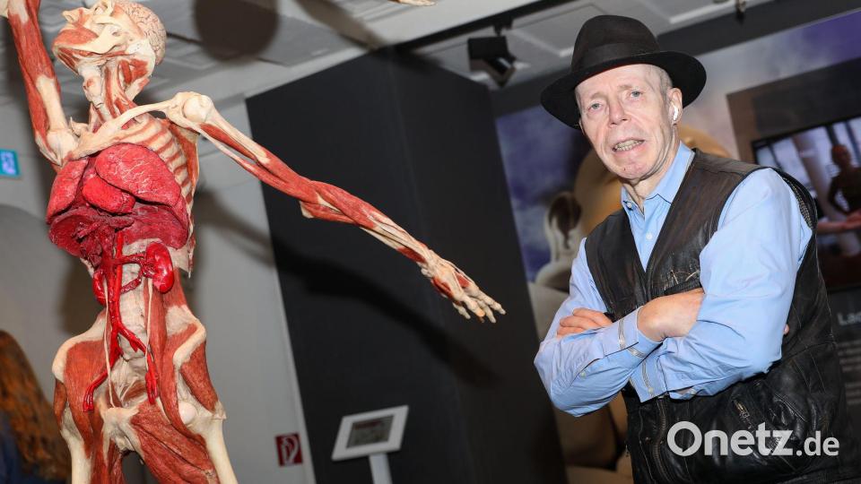 Gunther von Hagens ist für seine „Körperwelten“ bekannt. (Archivbild) Bild: Christoph Schmidt/dpa