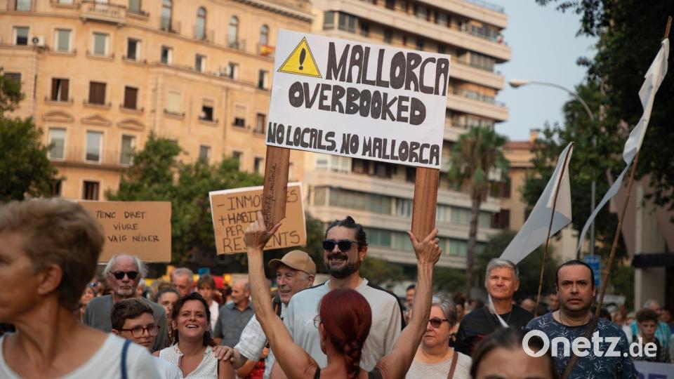 Mallorca wird jedes Jahr von immer mehr Menschen besucht. Bild: Clara Margais/dpa