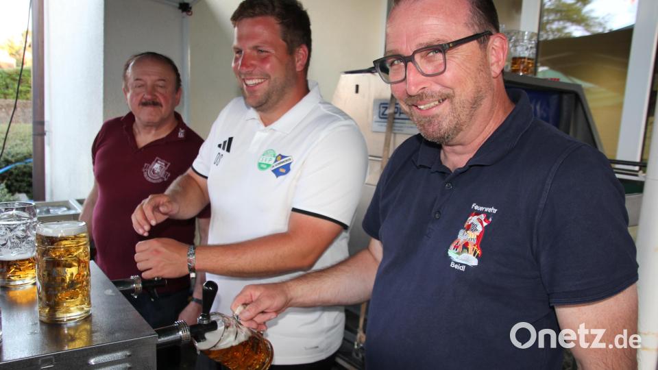 Das Bier floß in Strömen. Bild: Konrad Rosner