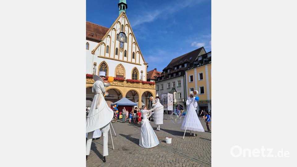 "I Am Amberg" bringt Leben in die Innenstadt. Bild: Ina Bogner