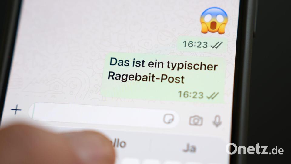 Gemeint sind Inhalte in sozialen Medien, die absichtlich triggern sollen. Bild: Marcus Brandt/dpa
