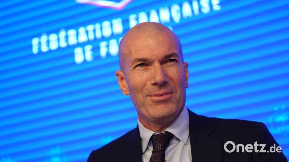 Zinédine Zidane unterschrieb einen Vertrag bis 2030. Bild: Aurelien Morissard/AP/dpa