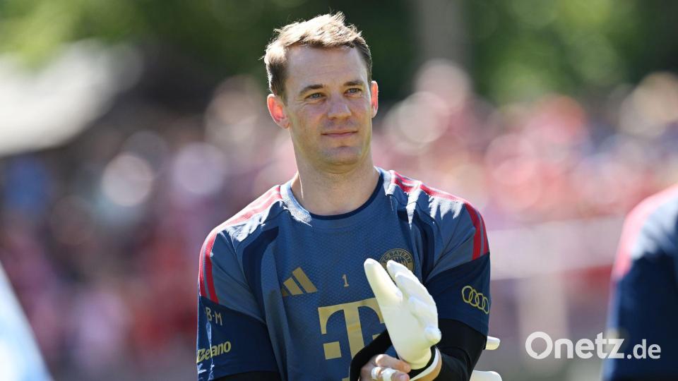 Startet voraussichtlich in sein letztes Profijahr: Bayern-Kapitän Manuel Neuer. Bild: Angelika Warmuth/dpa
