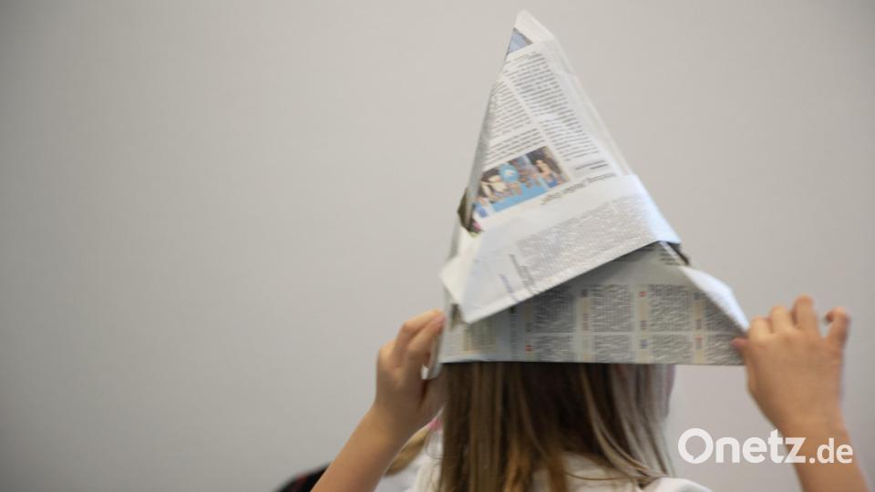 Grundschüler zeigten große Begeisterung für Zeitungsprodukte von Oberpfalz-Medien. Bild: Lea Zirkelbach