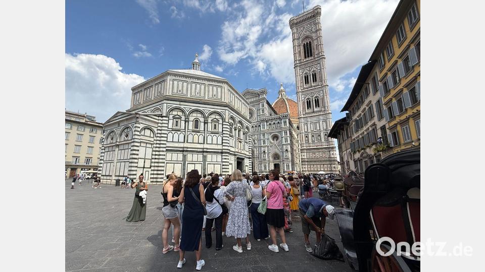 Florenz ist eines der wichtigsten Ziele von US-Touristen in Europa. (Foto: Archiv) Bild: Christoph Sator/dpa