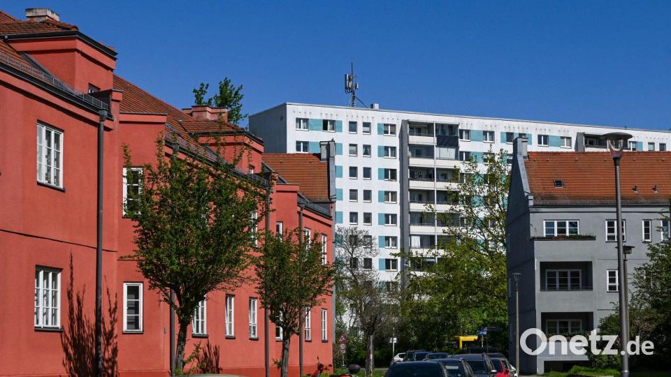 Die Splanemann-Siedlung im Ortsteil Friedrichsfelde sieht so gar nicht nach Platte aus. Bild: Jens Kalaene/dpa