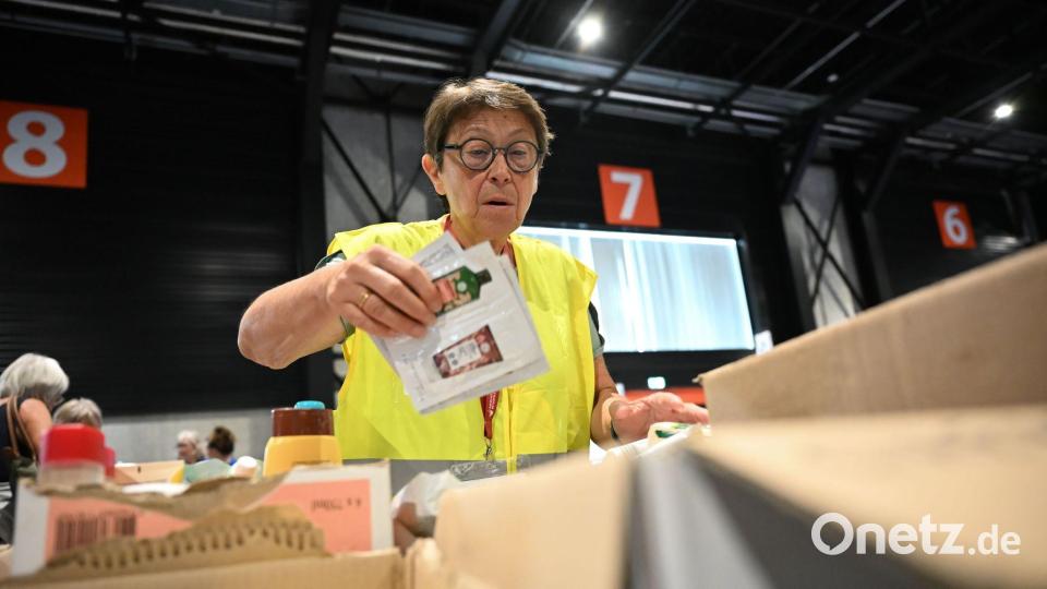 Für die Freiwillige stand früh fest: Sie wollte unterstützen, wo es geht. Bild: Katharina Kausche/dpa