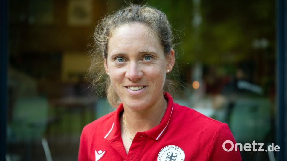 Trainerin Anna-Maria Götz ist mit für die Besetzung des Frauen-Achters zuständig. Bild: Soeren Stache/dpa