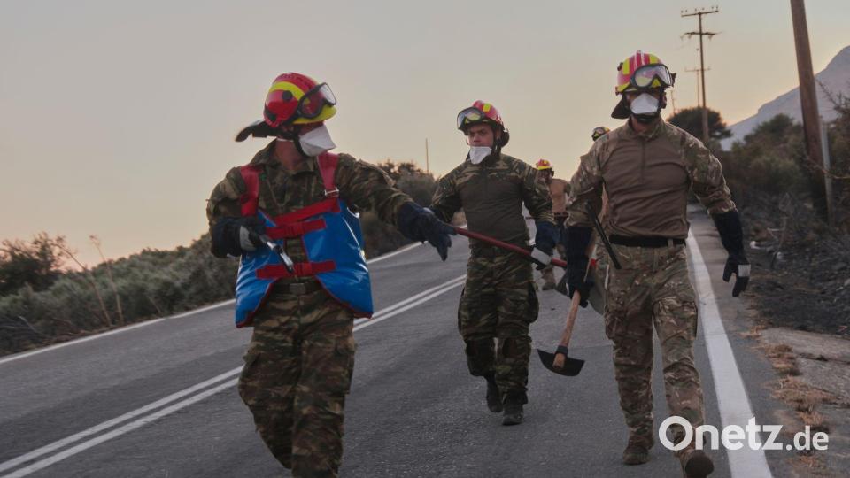 Nach den verheerenden Feuern der vergangenen Jahre wurde in Griechenland der Brandschutz deutlich ausgebaut. Bild: Giannis Angelakis/AP/dpa