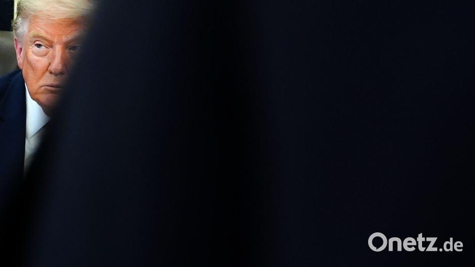 Trump ist wegen der Lage im Iran-Konflikt angeblich frustriert. Bild: Julia Demaree Nikhinson/AP/dpa
