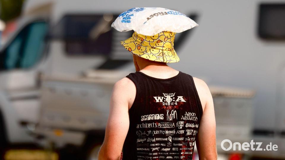 Cool bleiben in Wacken. Bild: Frank Molter/dpa