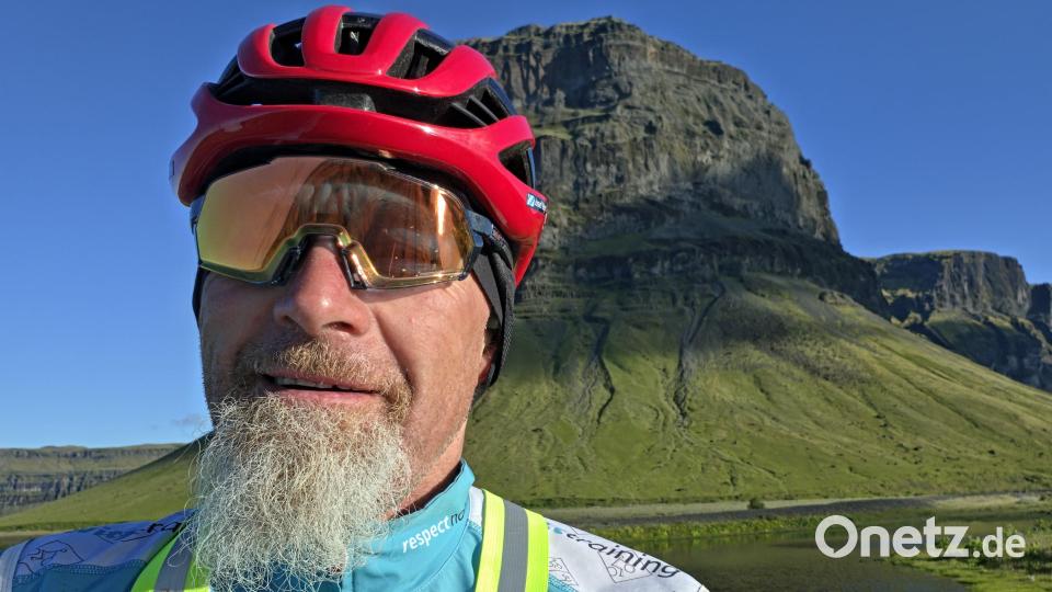 Josef Reger bei seiner jüngsten Tour auf Island. Bild: Josef Reger