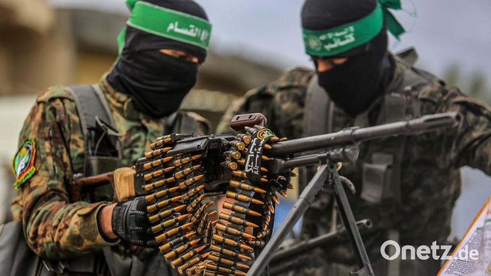 Die Hamas hat sich Kreisen zufolge zur Entwaffnung bereiterklärt. (Archivbild) Bild: Abed Rahim Khatib/dpa