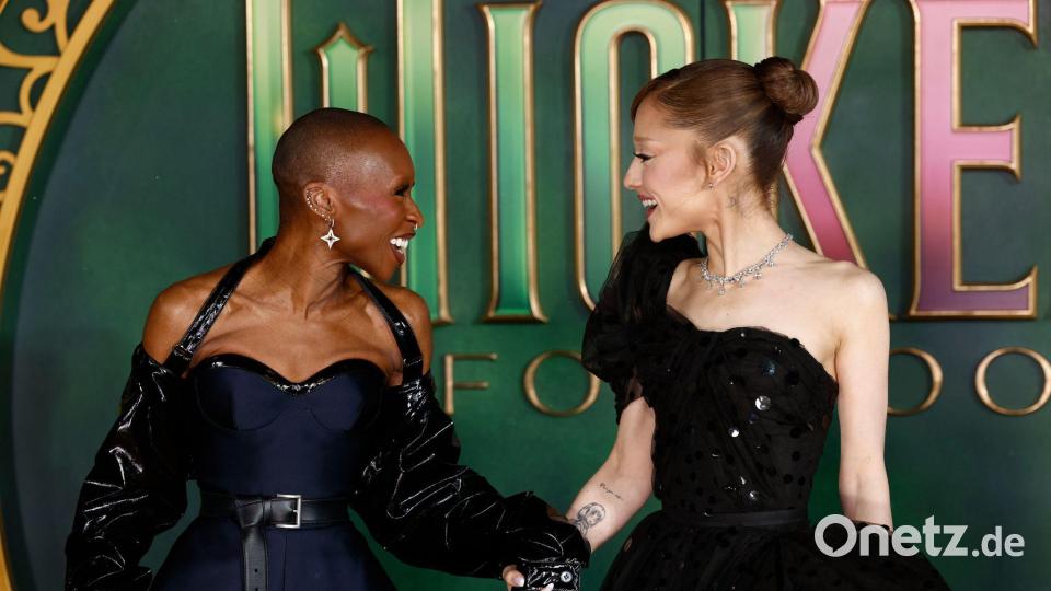 In den vergangenen zwei Jahren war Grande mit Co-Star Cynthia Erivo stark in die Dreharbeiten und PR zum Zweiteiler „Wicked“ involviert. (Archivbild) Bild: Millie Turner/Invision/dpa
