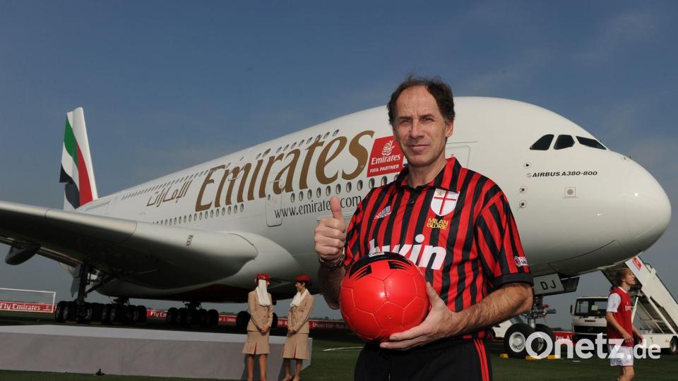 Milan-Legende: Franco Baresi. (Archvibild) Bild: Jens Kalaene/dpa