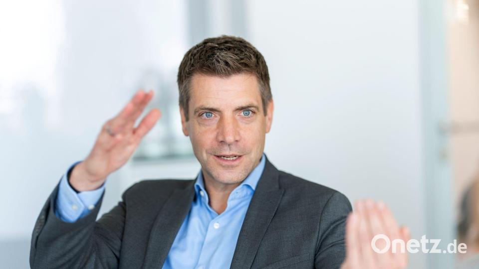 ING-Deutschland-Chef Lars Stoy sieht die Frühstartrente als Chance, dass die Aktienkultur in Deutschland einen Schub bekommt: „Das Beste, was dem Land in Sachen Altersvorsorge passieren könnte, ist, dass sich eine Bewegung in Gang setzt.“ (Foto vom 28.07.2026) Bild: Andreas Arnold/dpa