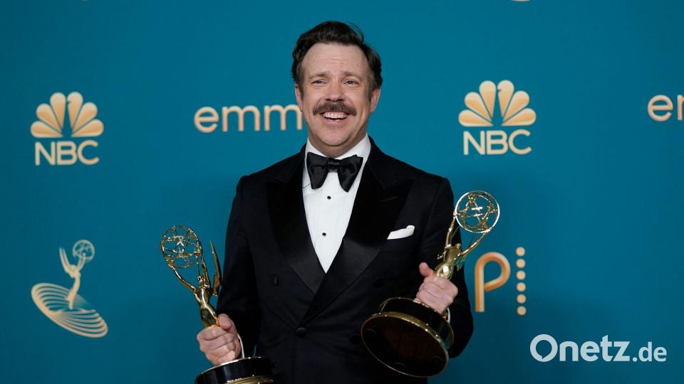 Jason Sudeikis hat sich mit anderen die Serie ausgedacht - und wurde dafür sowie für seine schauspielerische Leistung als Hauptdarsteller ausgezeichnet. (Archivbild) Bild: Jae C. Hong/AP/dpa