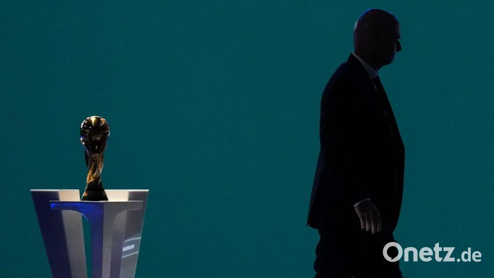 Was nun, Gianni Infantino? (Archivbild) Bild: Darryl Dyck/The Canadian Press/AP/dpa