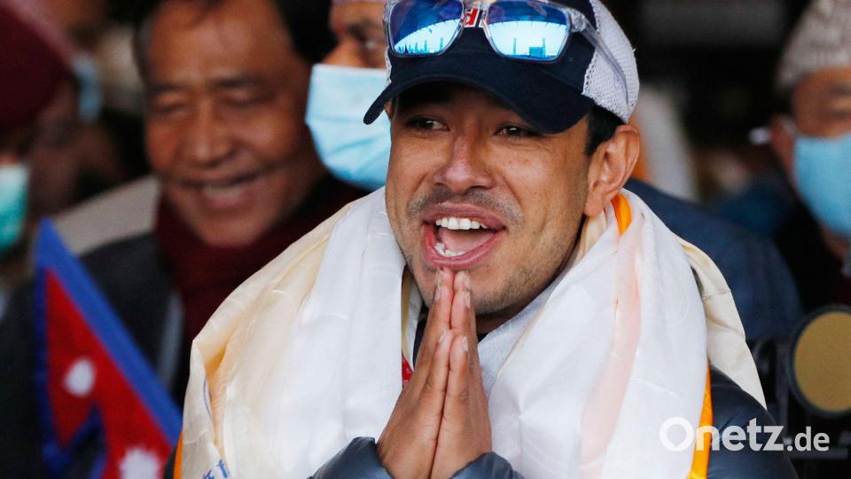 Purja war in der Bergsteigerszene ein Star. Bild: Niranjan Shrestha/AP/dpa