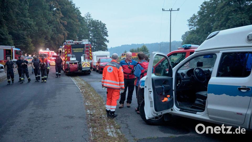 Der Waldbrand bei Freudenberg sorgte für einen Großeinsatz. Bild: Tizian Gerbing/dpa